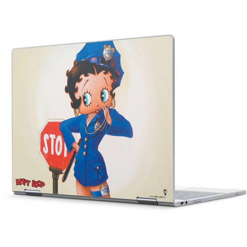 Betty Boop The Police Officer Pixelbook Skin